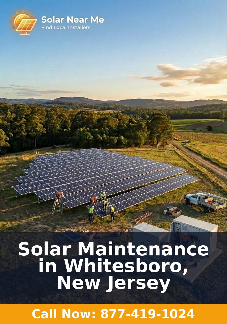 Solar Maintenance in Whitesboro, New Jersey