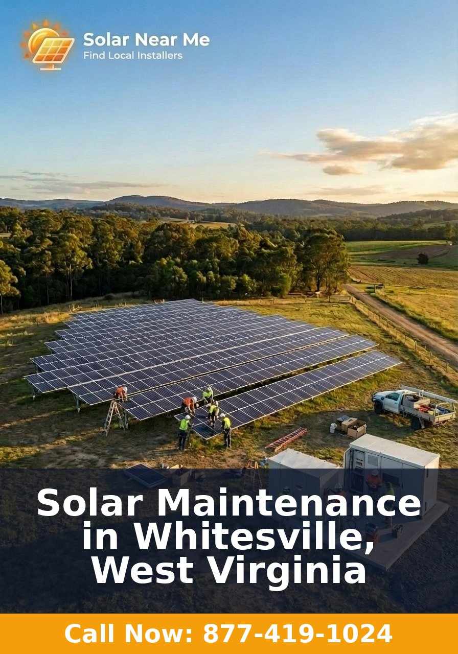 Solar Maintenance in Whitesville, West Virginia