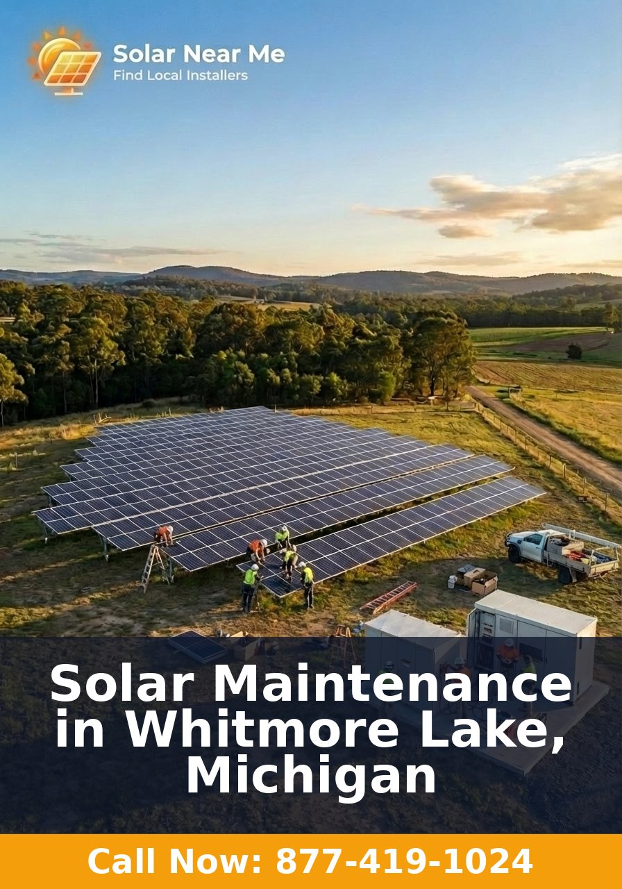 Solar Maintenance in Whitmore Lake, Michigan