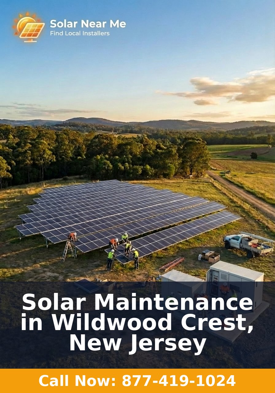 Solar Maintenance in Wildwood Crest, New Jersey