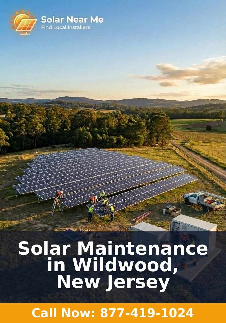 Solar Maintenance in Wildwood, New Jersey