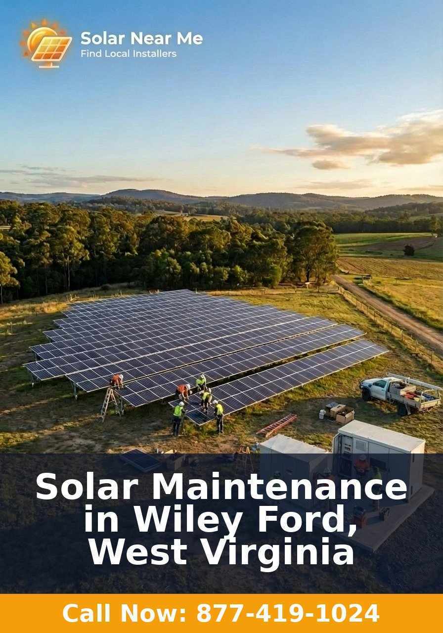 Solar Maintenance in Wiley Ford, West Virginia