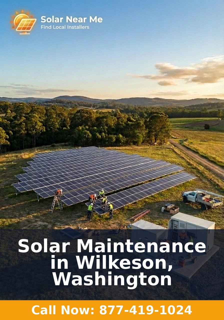 Solar Maintenance in Wilkeson, Washington