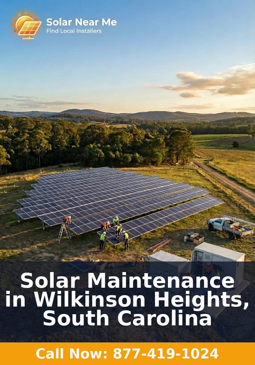 Solar Maintenance in Wilkinson Heights, South Carolina