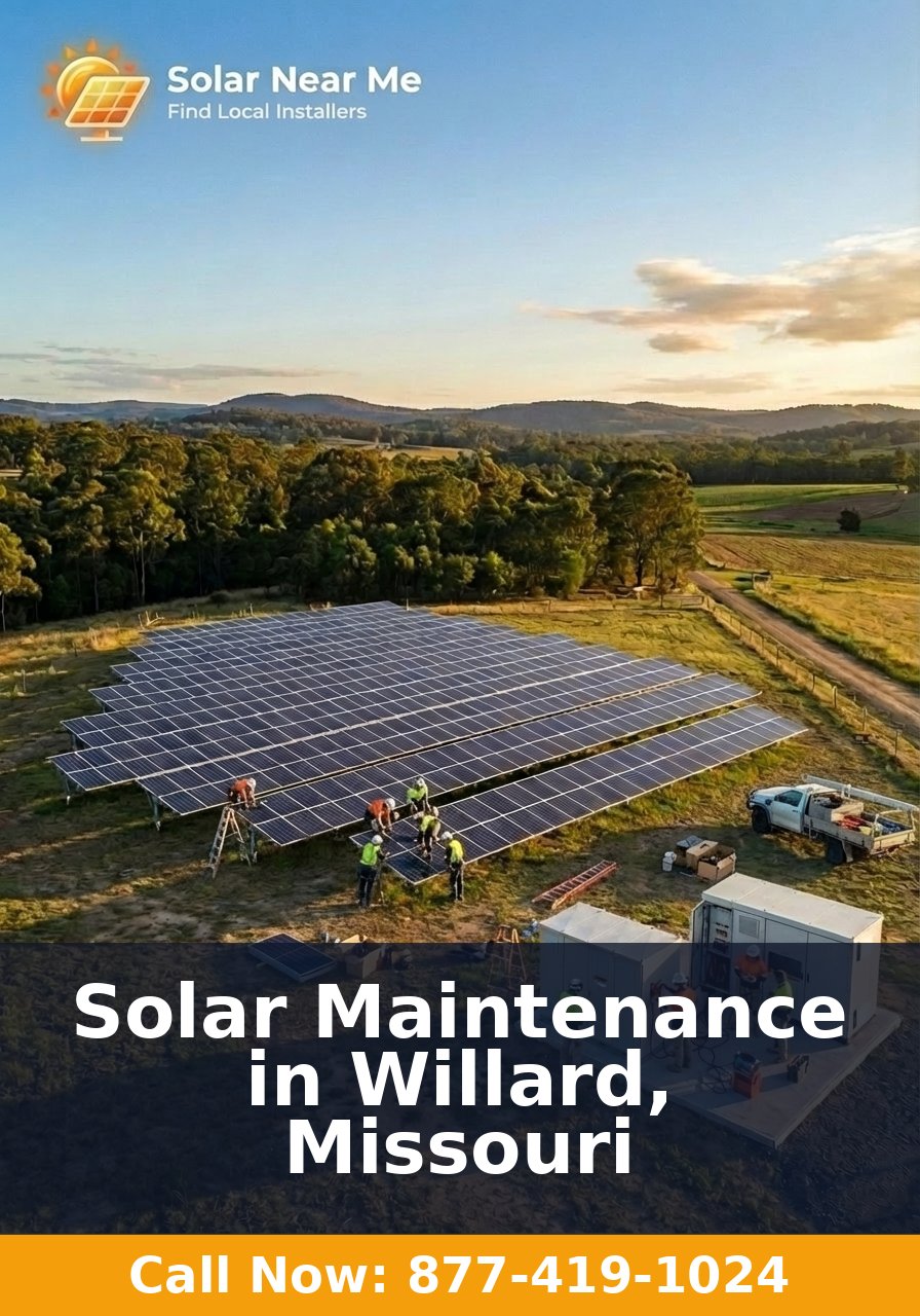 Solar Maintenance in Willard, Missouri