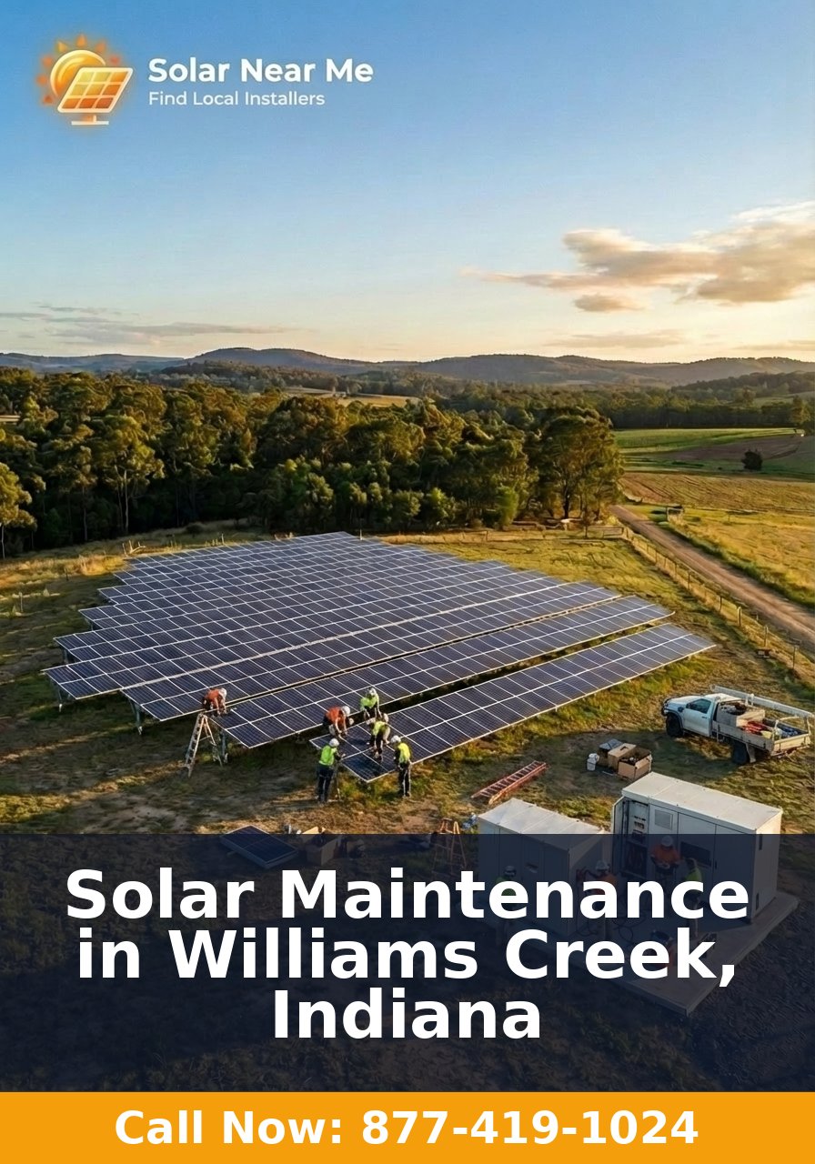 Solar Maintenance in Williams Creek, Indiana