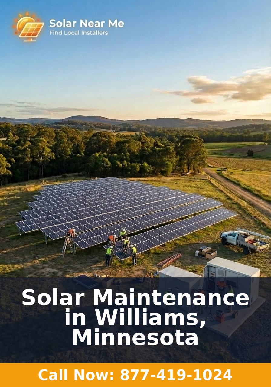 Solar Maintenance in Williams, Minnesota