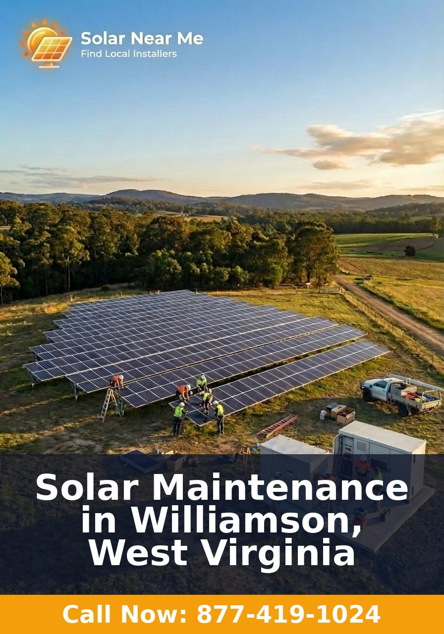 Solar Maintenance in Williamson, West Virginia