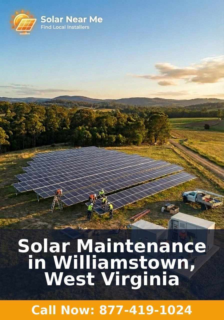 Solar Maintenance in Williamstown, West Virginia