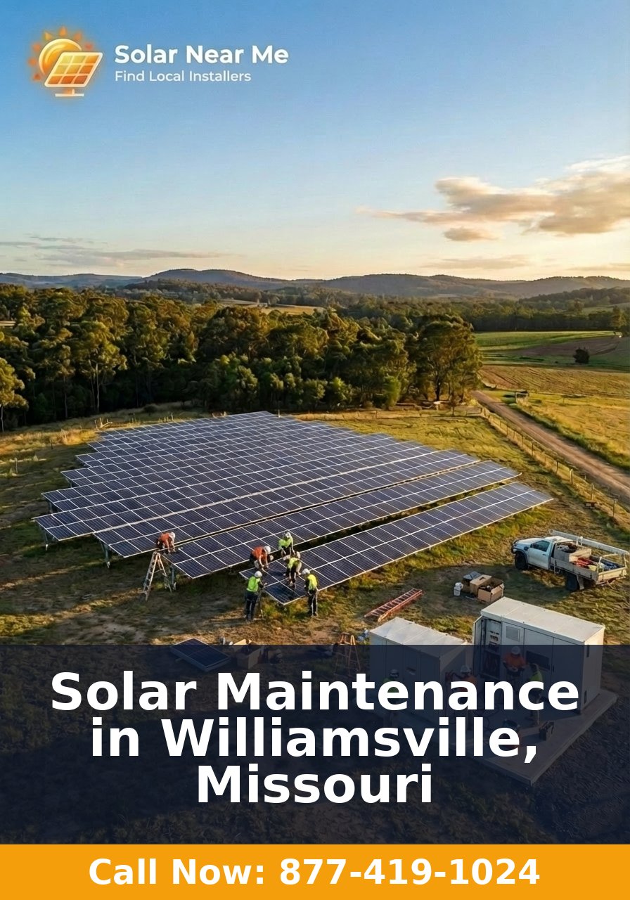 Solar Maintenance in Williamsville, Missouri