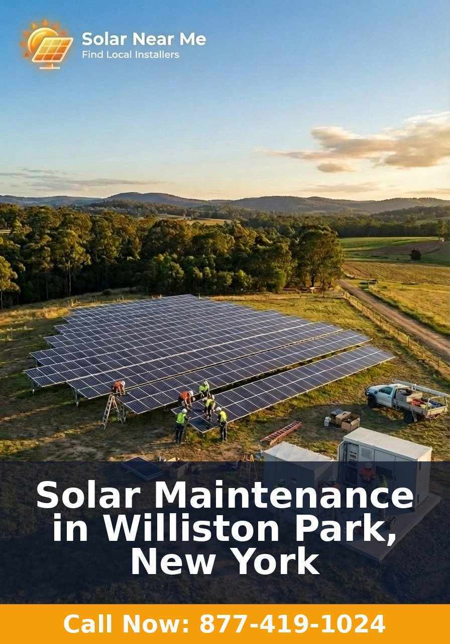Solar Maintenance in Williston Park, New York