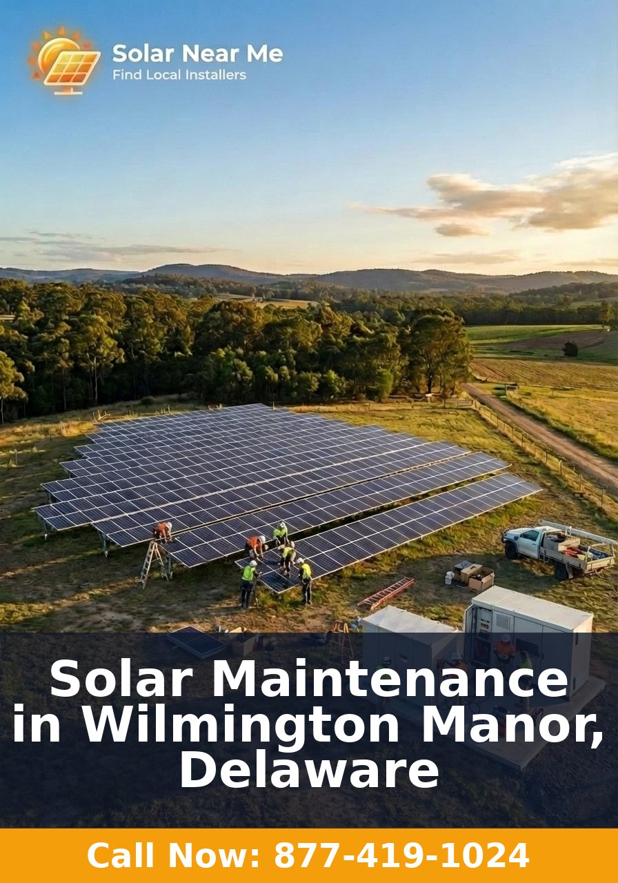 Solar Maintenance in Wilmington Manor, Delaware