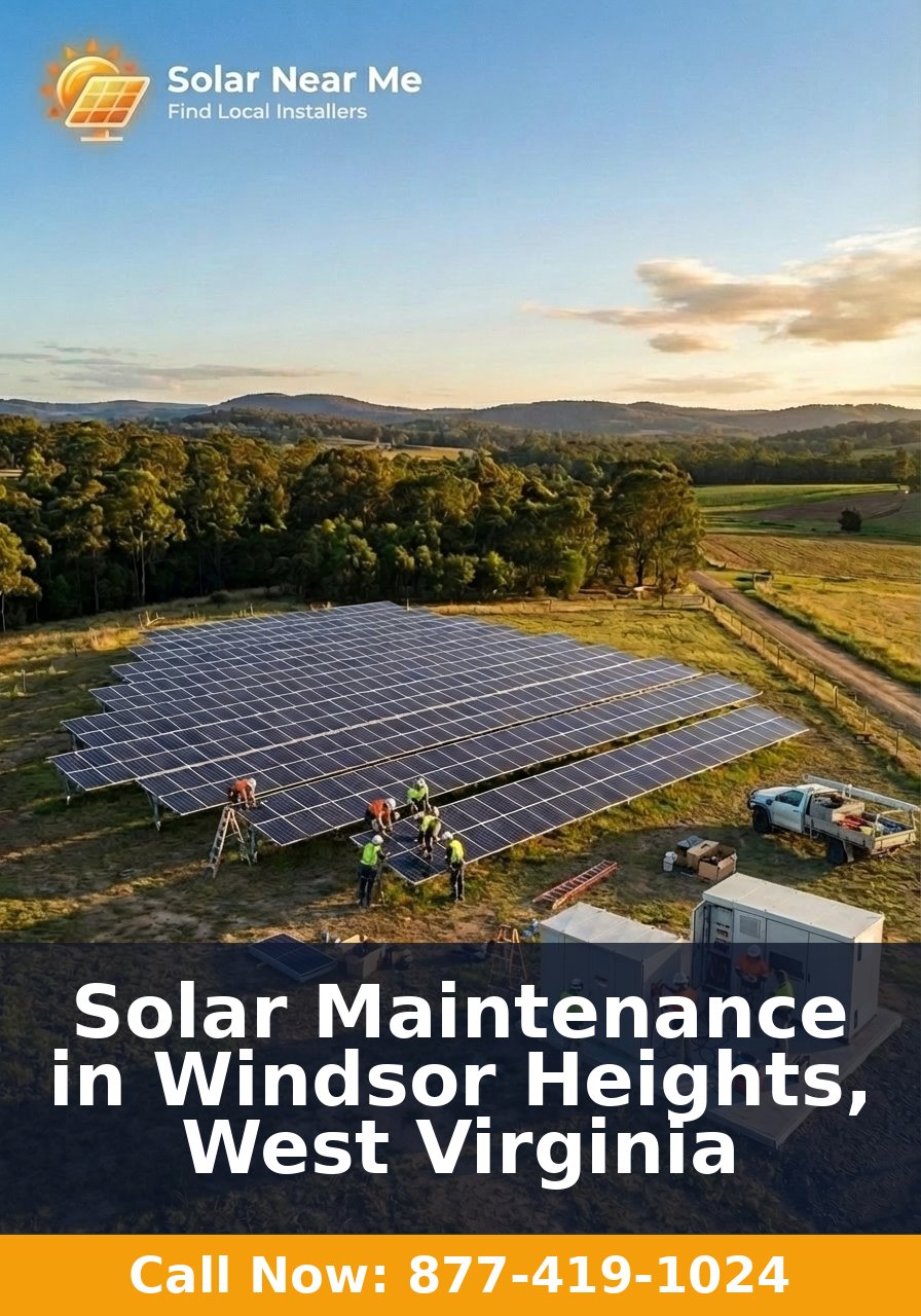 Solar Maintenance in Windsor Heights, West Virginia