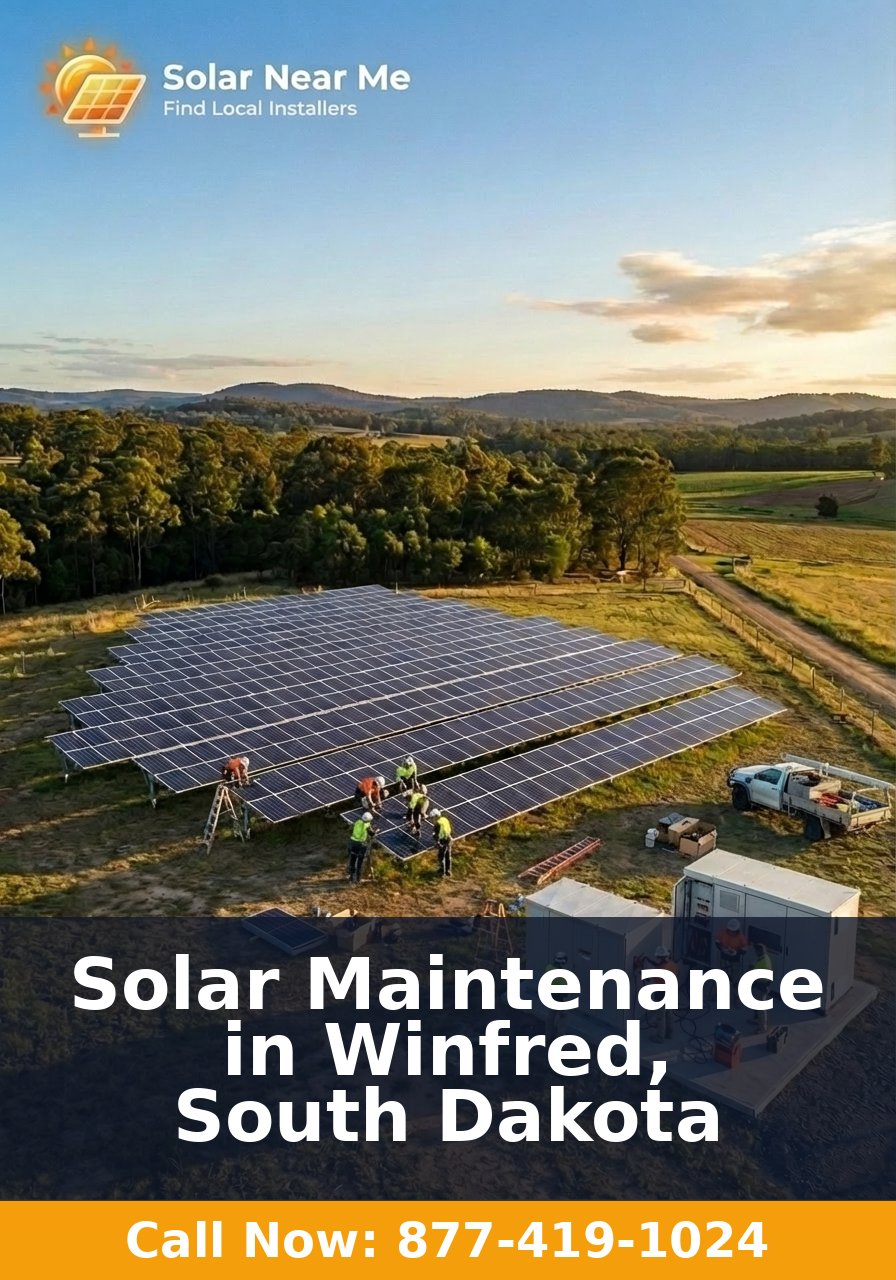 Solar Maintenance in Winfred, South Dakota