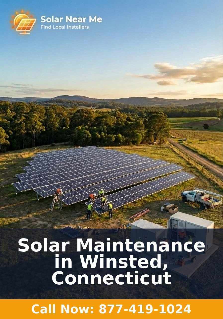 Solar Maintenance in Winsted, Connecticut