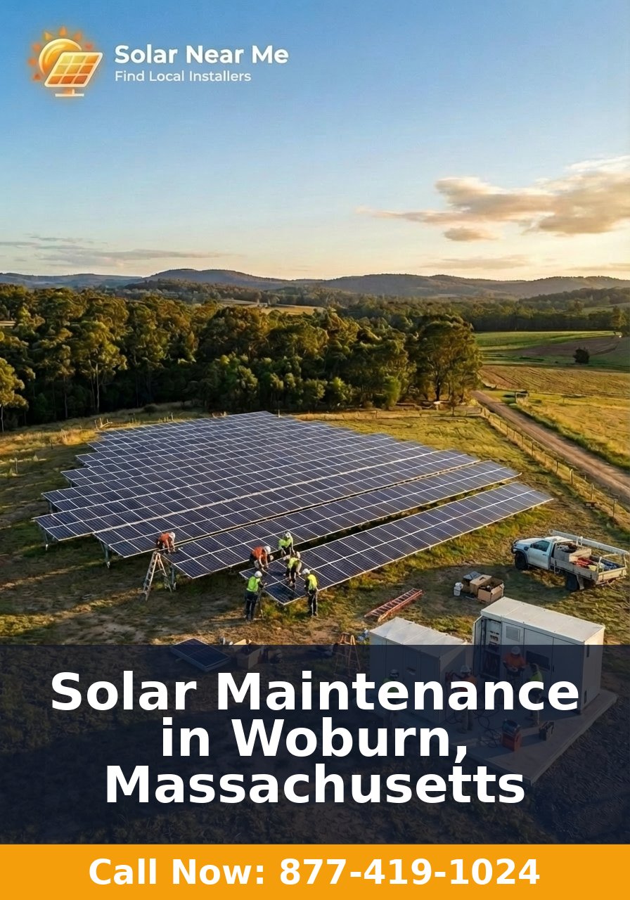 Solar Maintenance in Woburn, Massachusetts