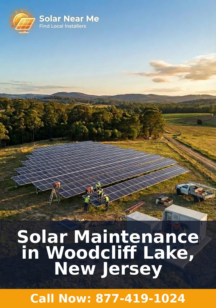 Solar Maintenance in Woodcliff Lake, New Jersey