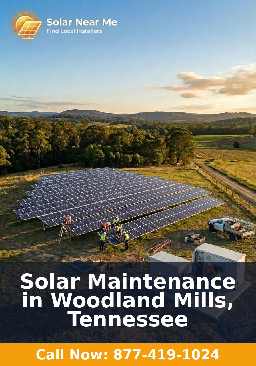 Solar Maintenance in Woodland Mills, Tennessee