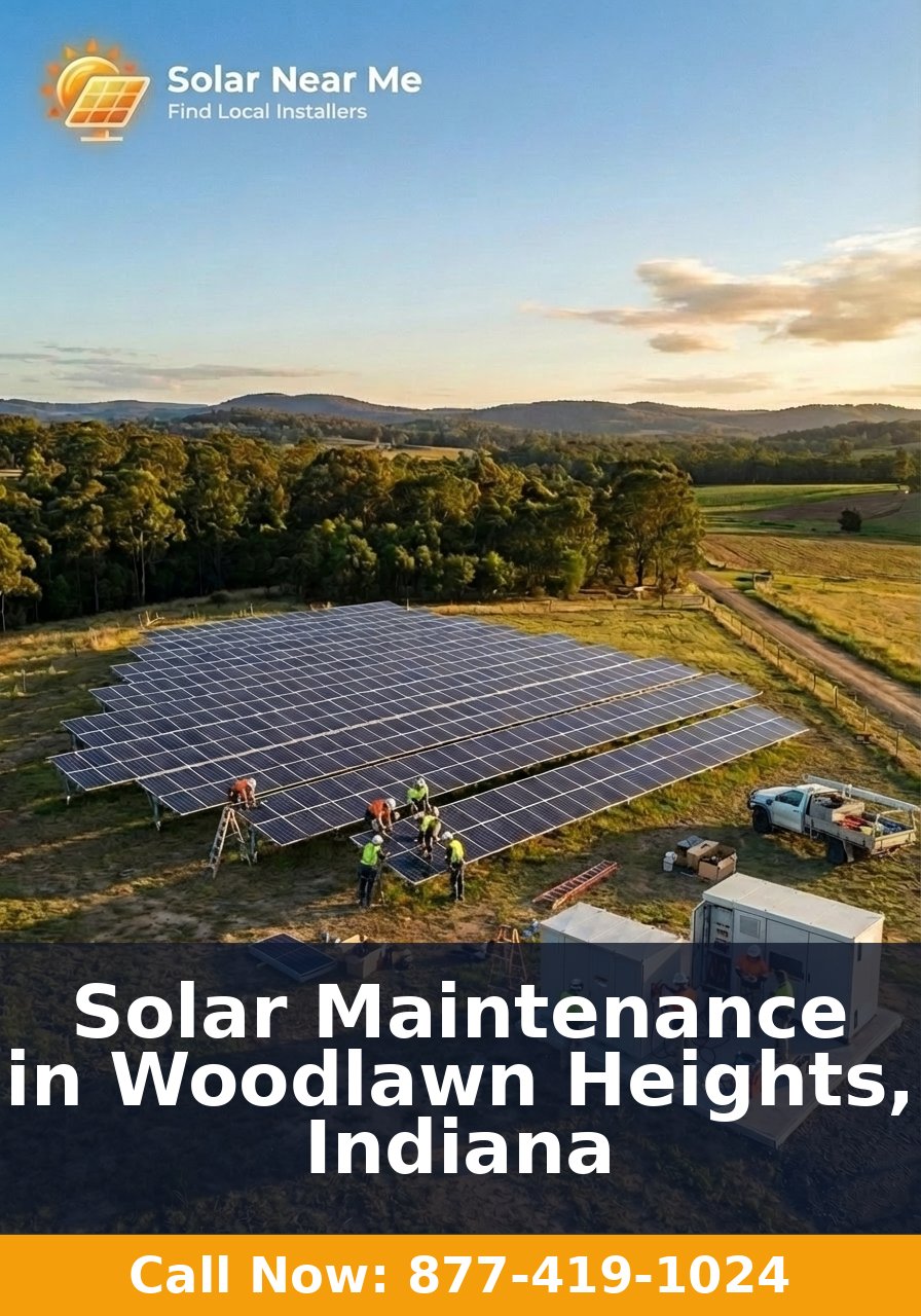 Solar Maintenance in Woodlawn Heights, Indiana