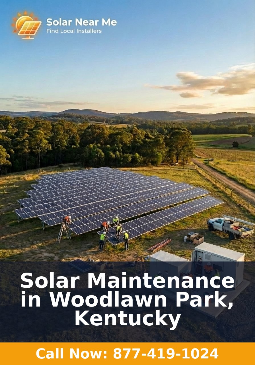 Solar Maintenance in Woodlawn Park, Kentucky