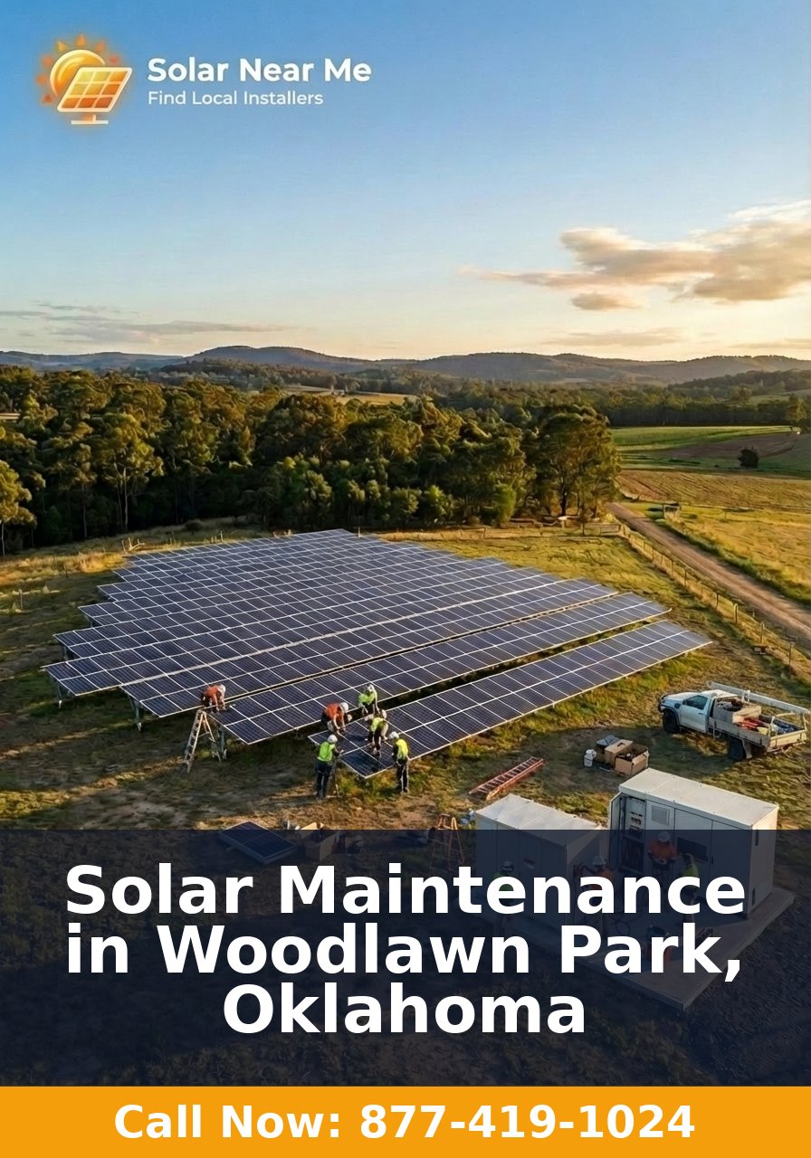 Solar Maintenance in Woodlawn Park, Oklahoma