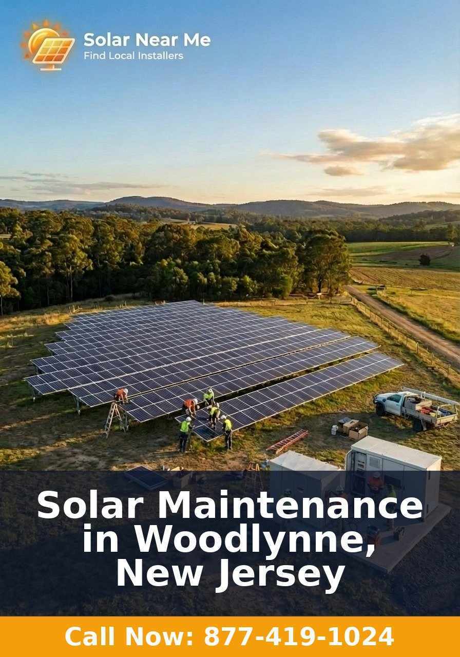 Solar Maintenance in Woodlynne, New Jersey