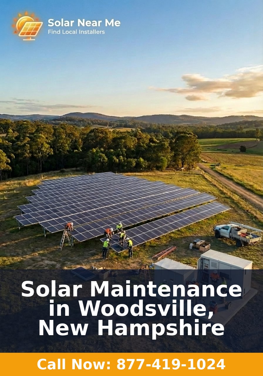 Solar Maintenance in Woodsville, New Hampshire
