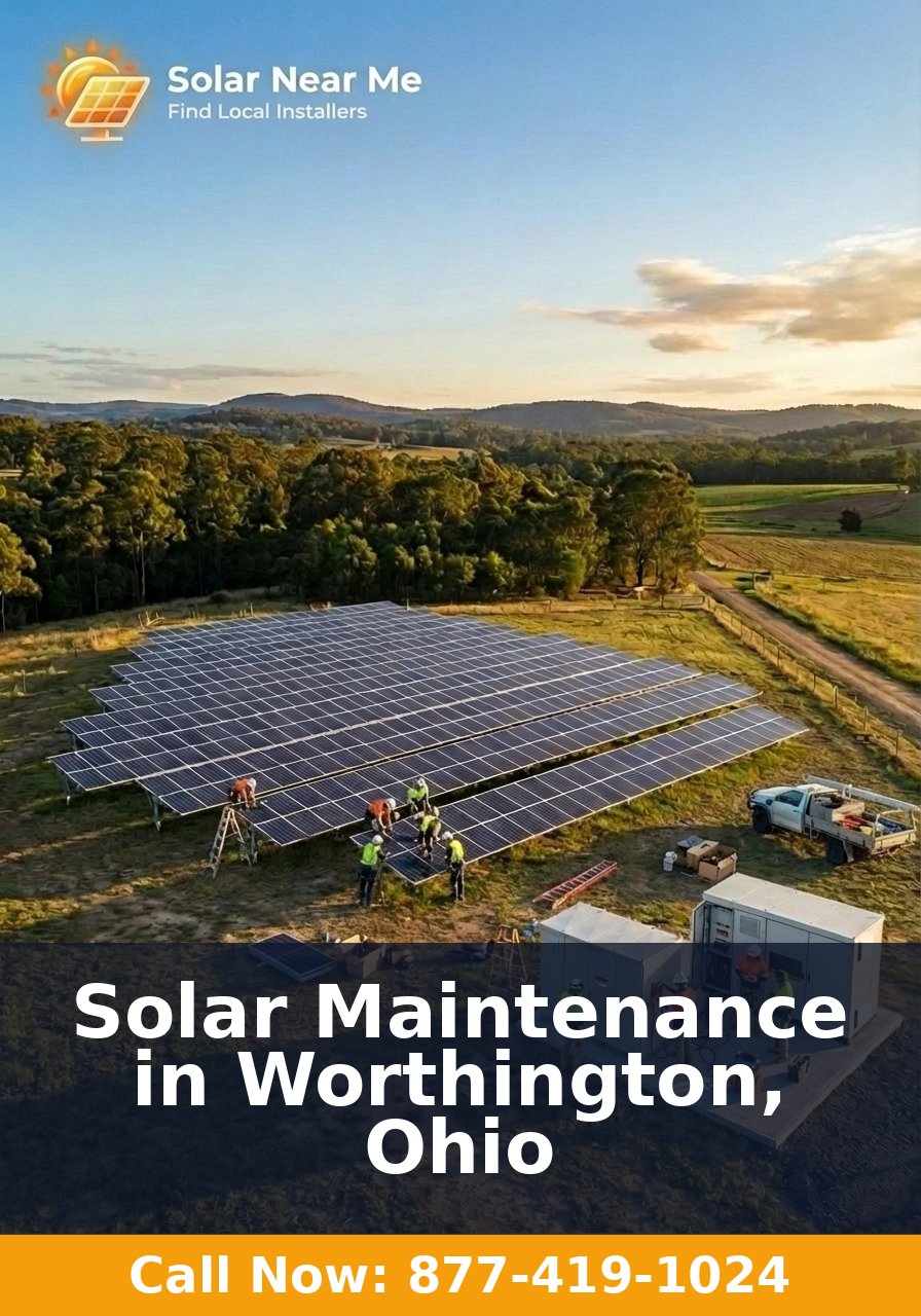 Solar Maintenance in Worthington, Ohio