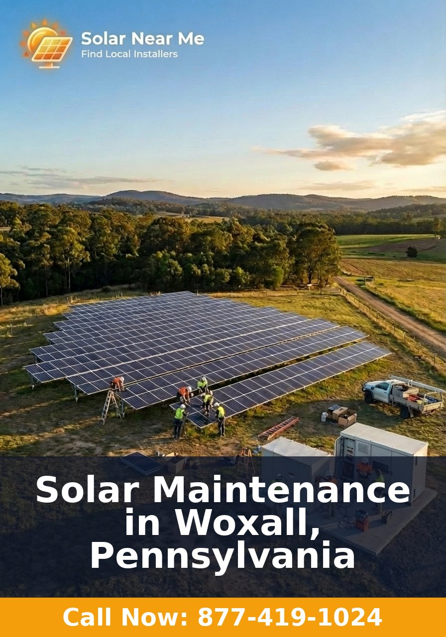 Solar Maintenance in Woxall, Pennsylvania