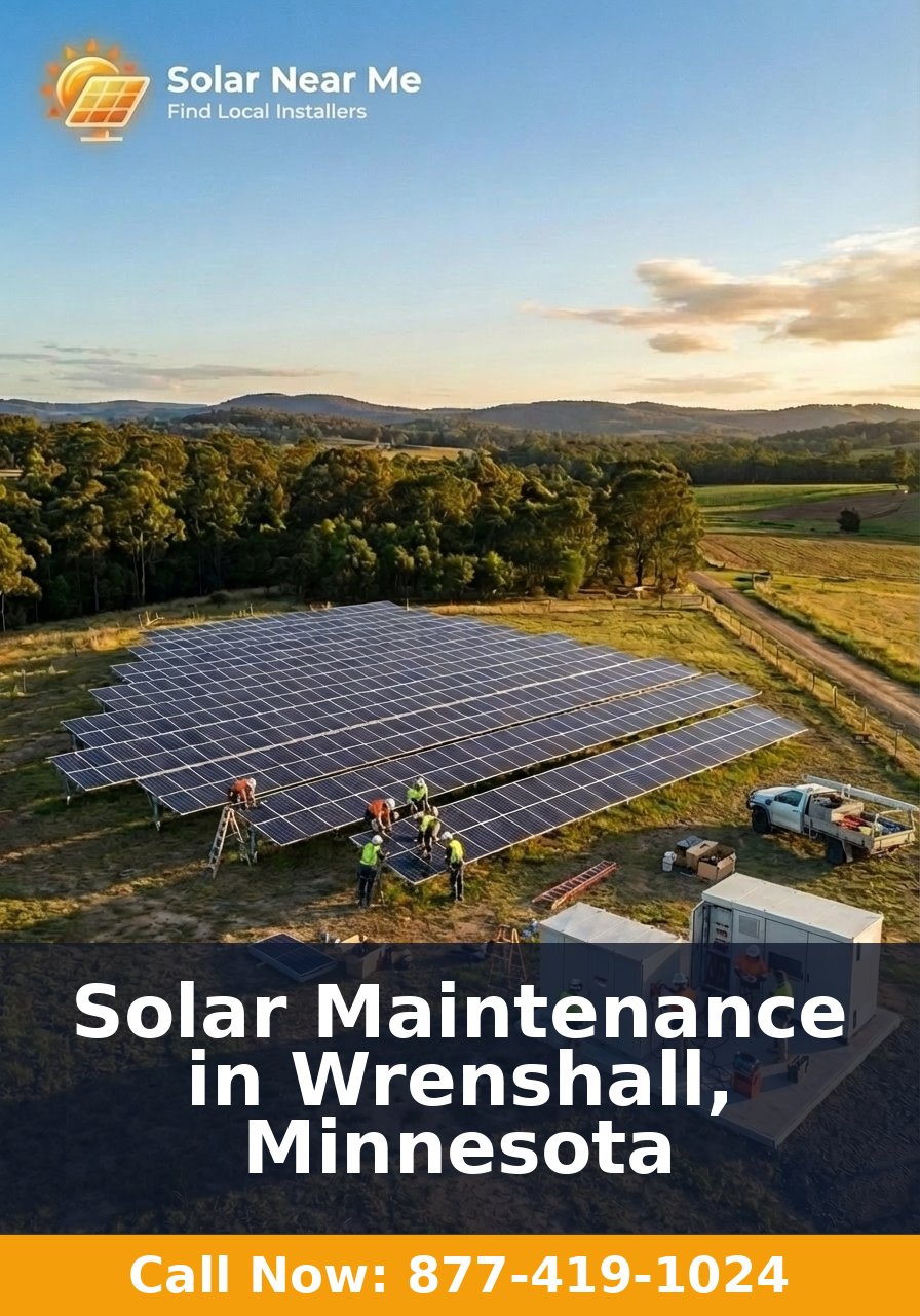 Solar Maintenance in Wrenshall, Minnesota