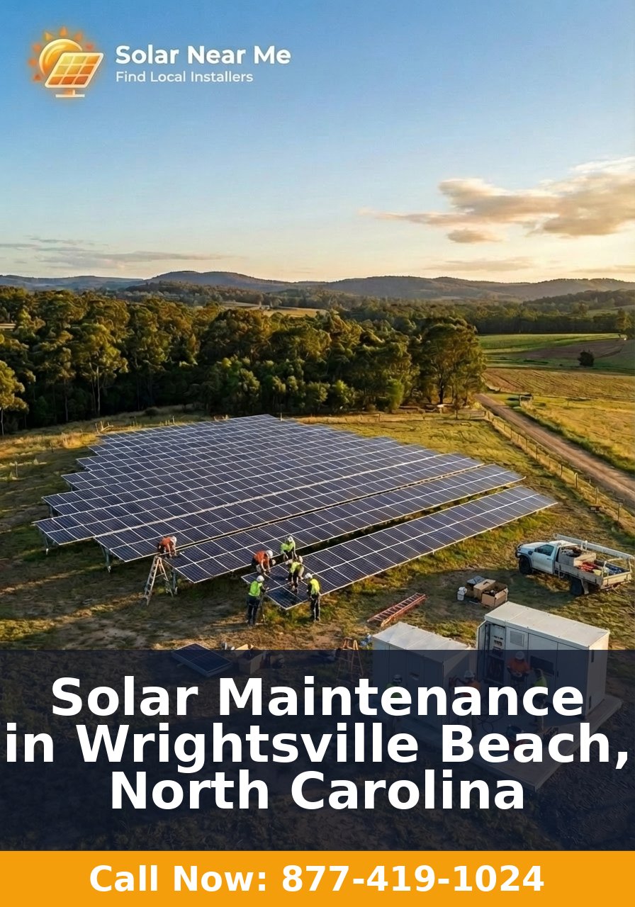 Solar Maintenance in Wrightsville Beach, North Carolina