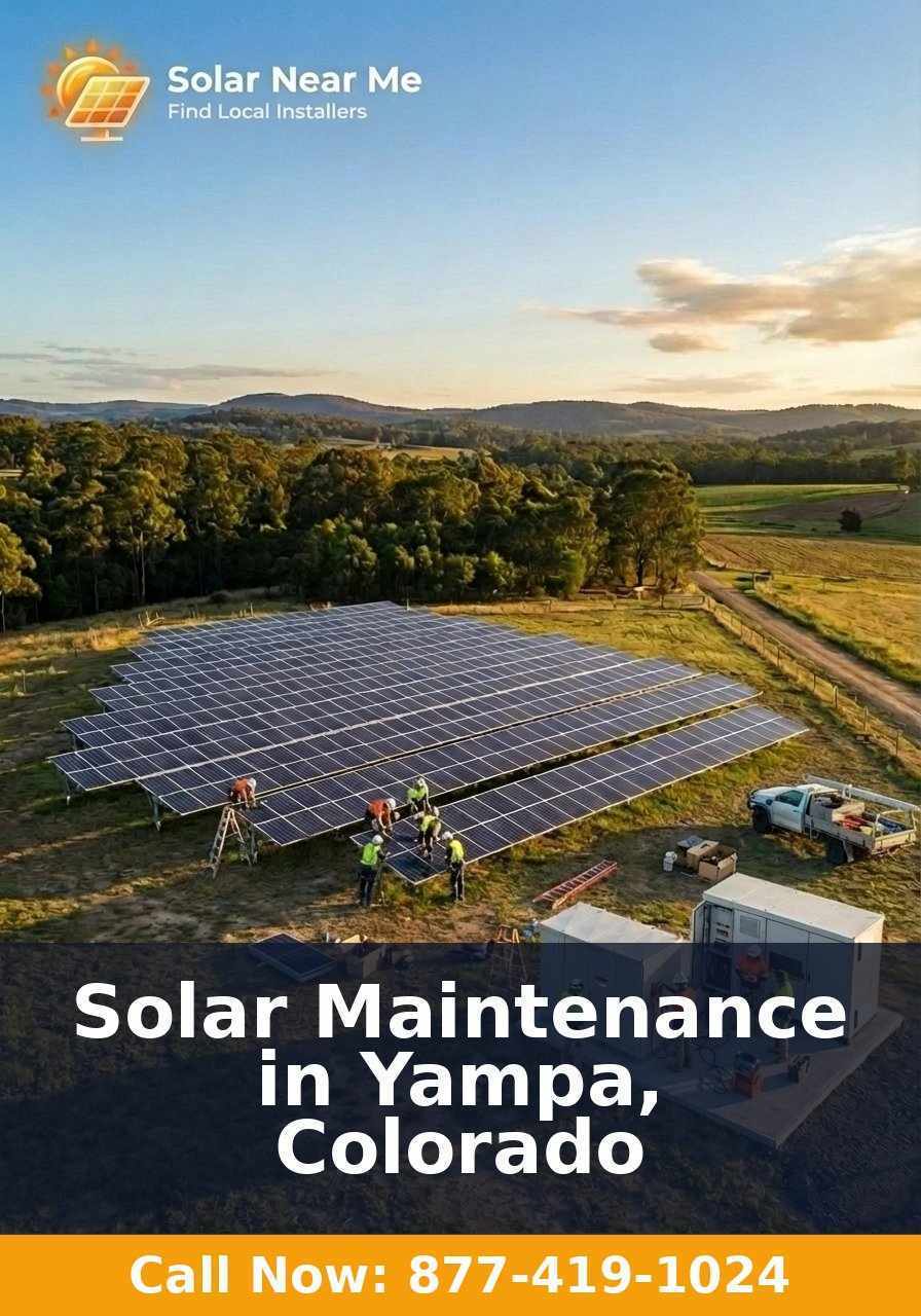 Solar Maintenance in Yampa, Colorado