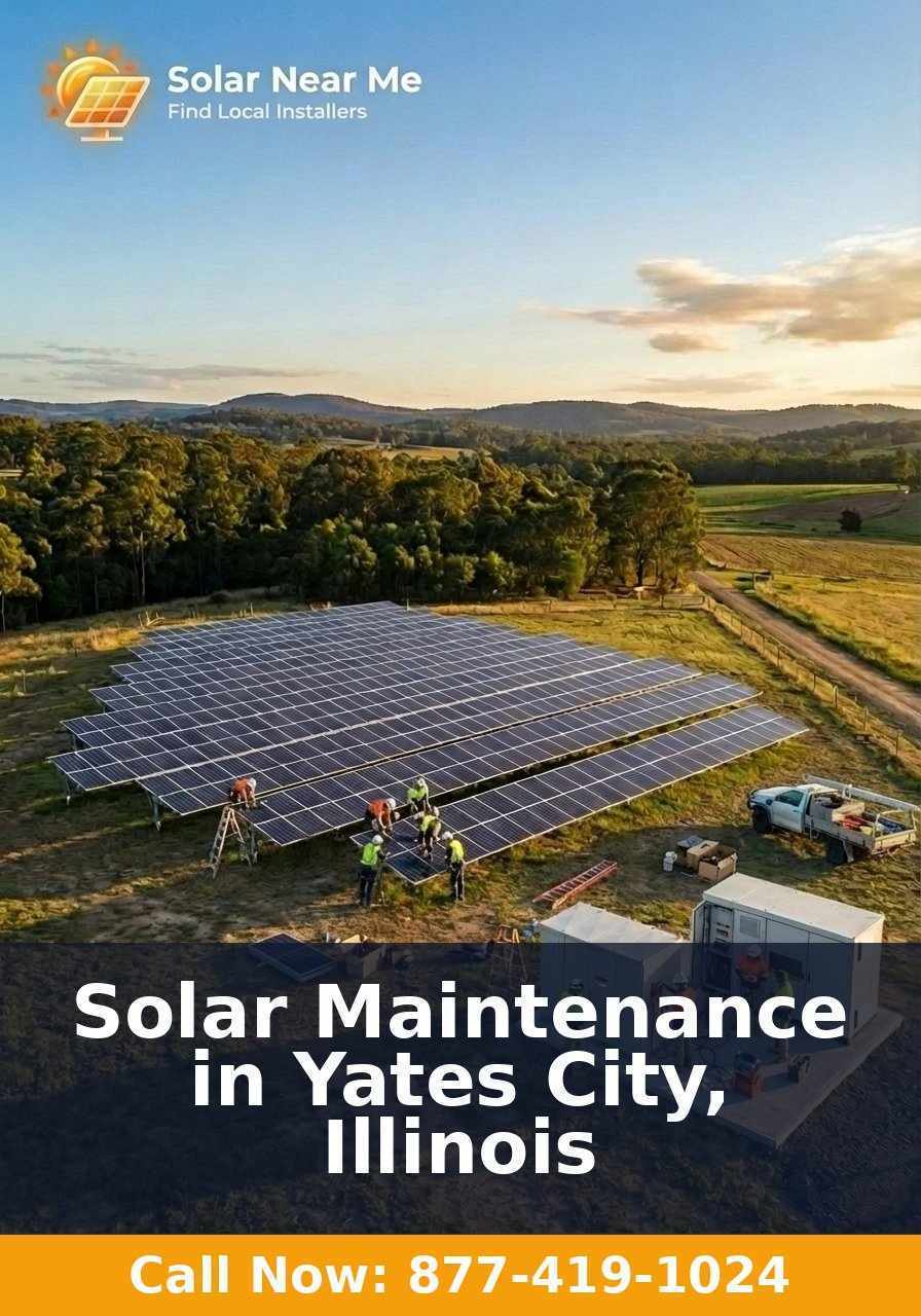 Solar Maintenance in Yates City, Illinois