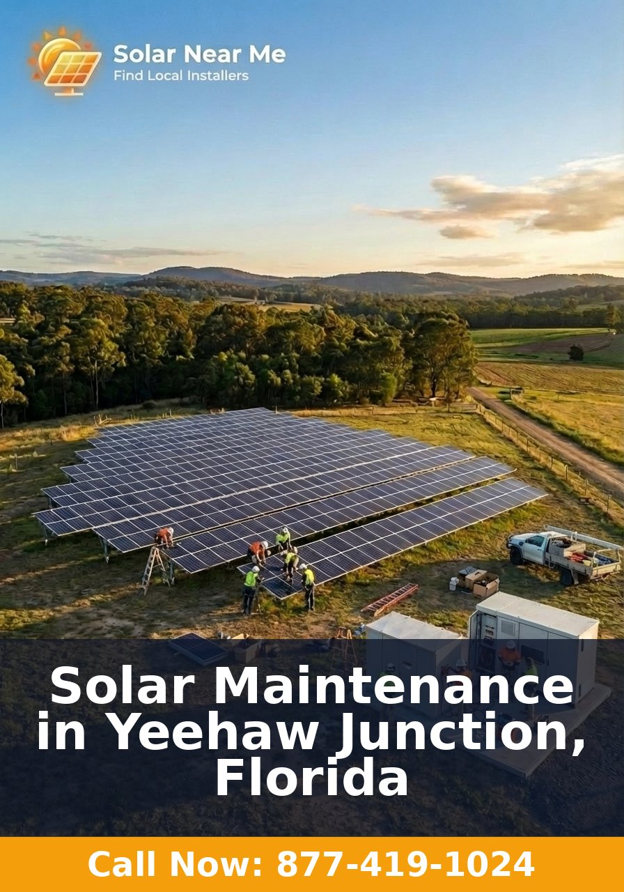 Solar Maintenance in Yeehaw Junction, Florida