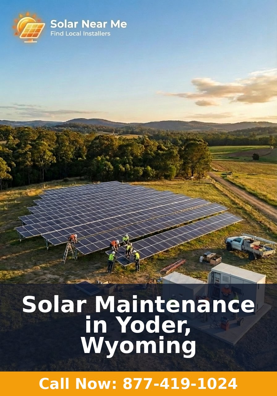 Solar Maintenance in Yoder, Wyoming
