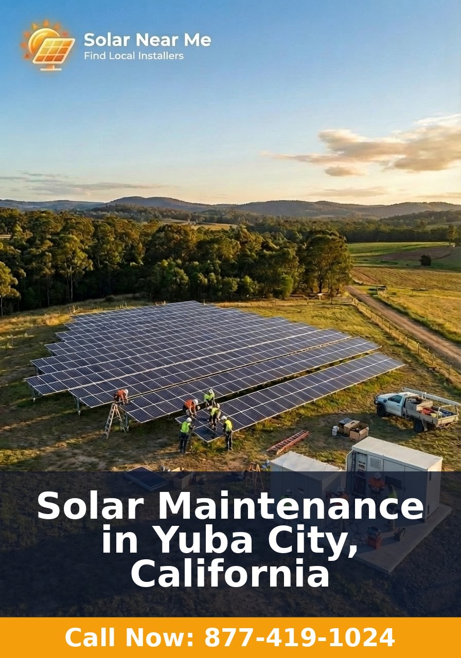 Solar Maintenance in Yuba City, California