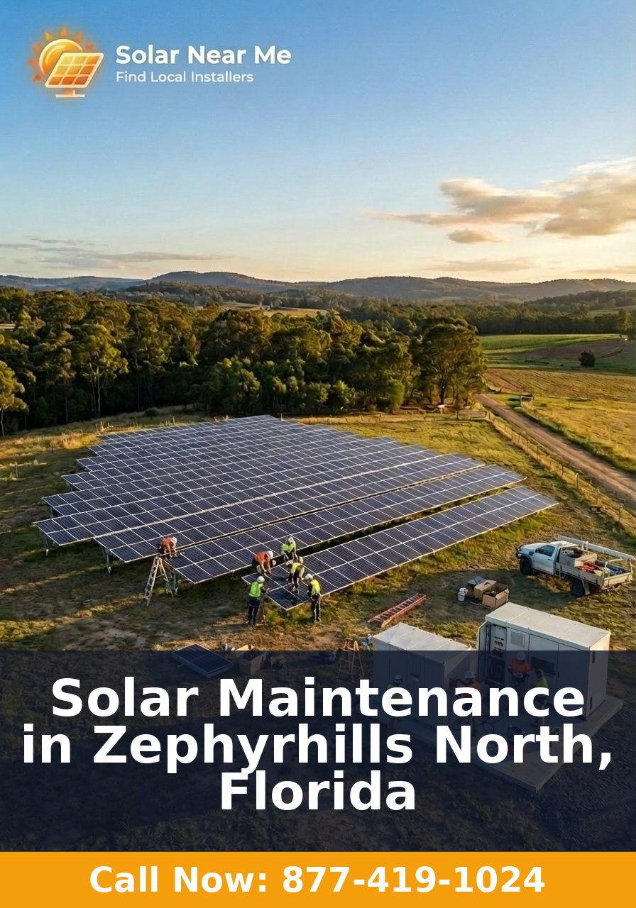 Solar Maintenance in Zephyrhills North, Florida
