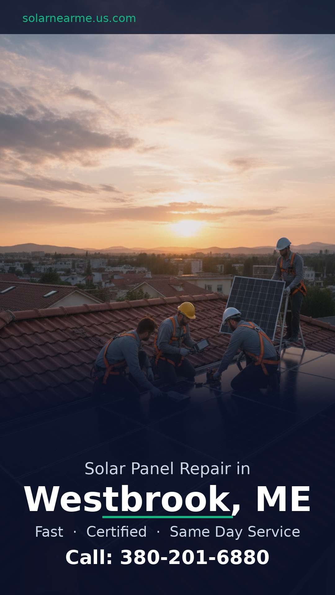 Solar Panel Repair in Westbrook, ME