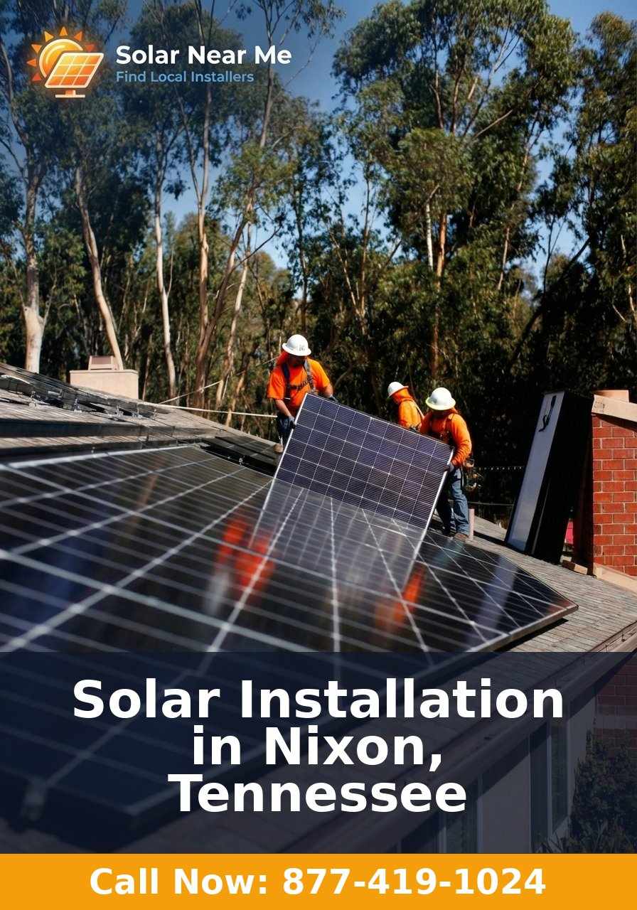 Solar Installation in Nixon, Tennessee - Professional solar panel installation services