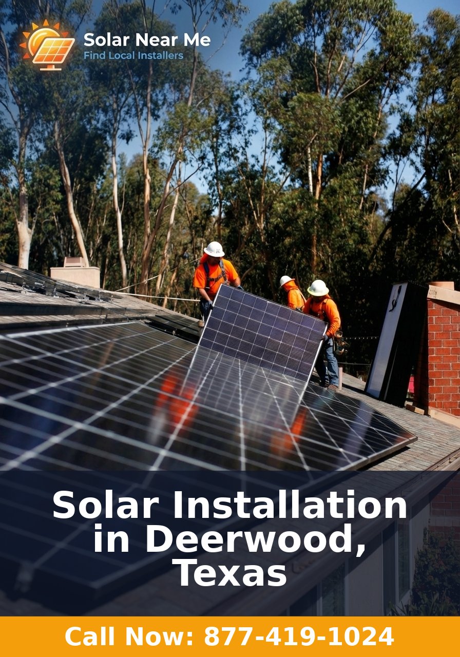 Solar Installation in Deerwood, Texas - Professional solar panel installation services