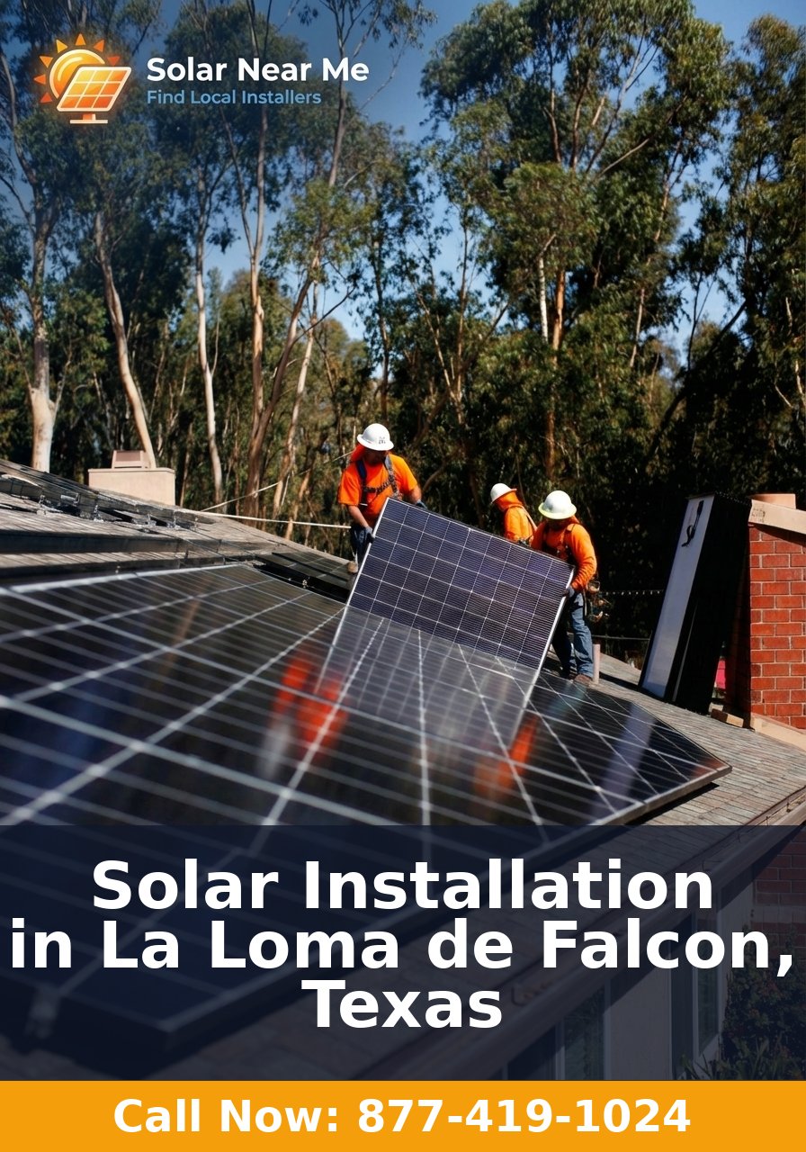 Solar Installation in La Loma de Falcon, Texas - Professional solar panel installation services
