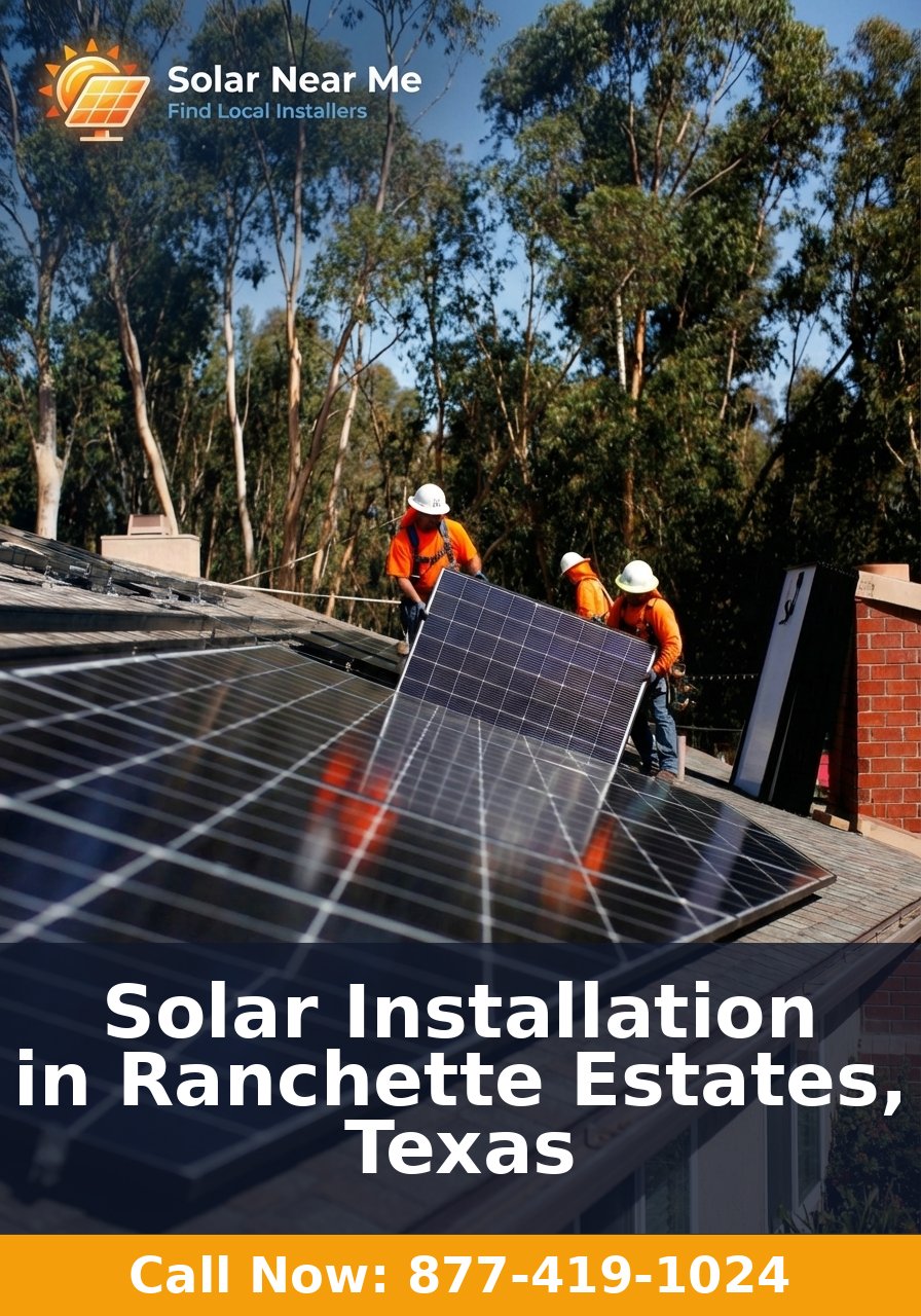 Solar Installation in Ranchette Estates, Texas - Professional solar panel installation services