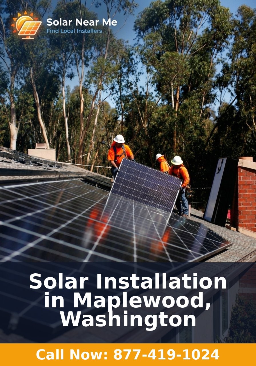 Solar Installation in Maplewood, Washington - Professional solar panel installation services