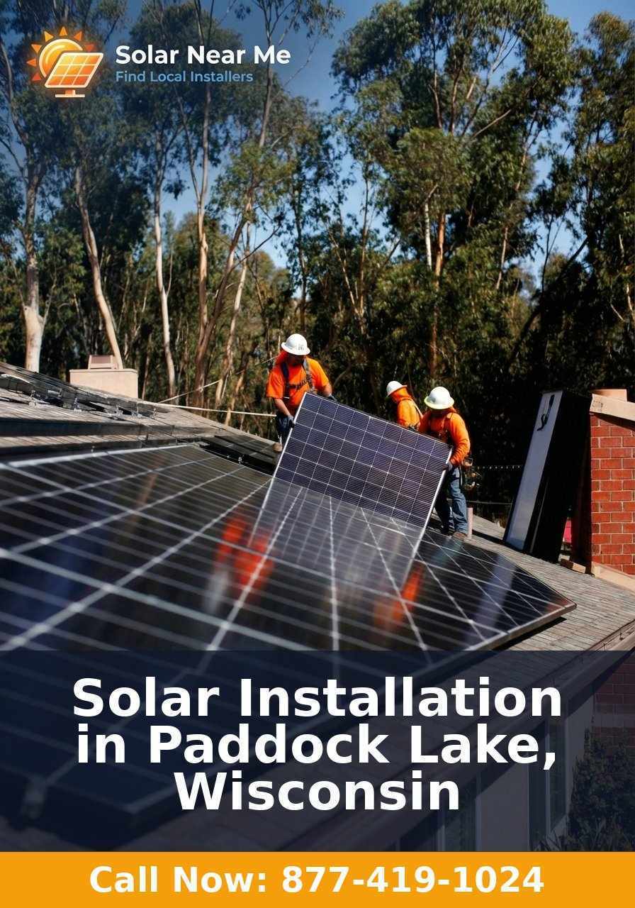 Solar Installation in Paddock Lake, Wisconsin - Professional solar panel installation services