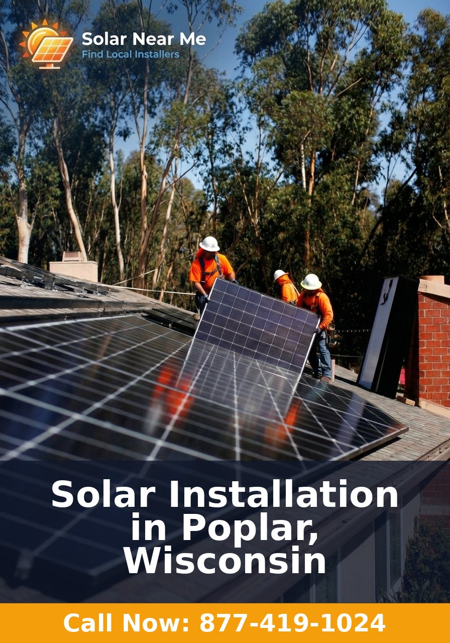 Solar Installation in Poplar, Wisconsin - Professional solar panel installation services