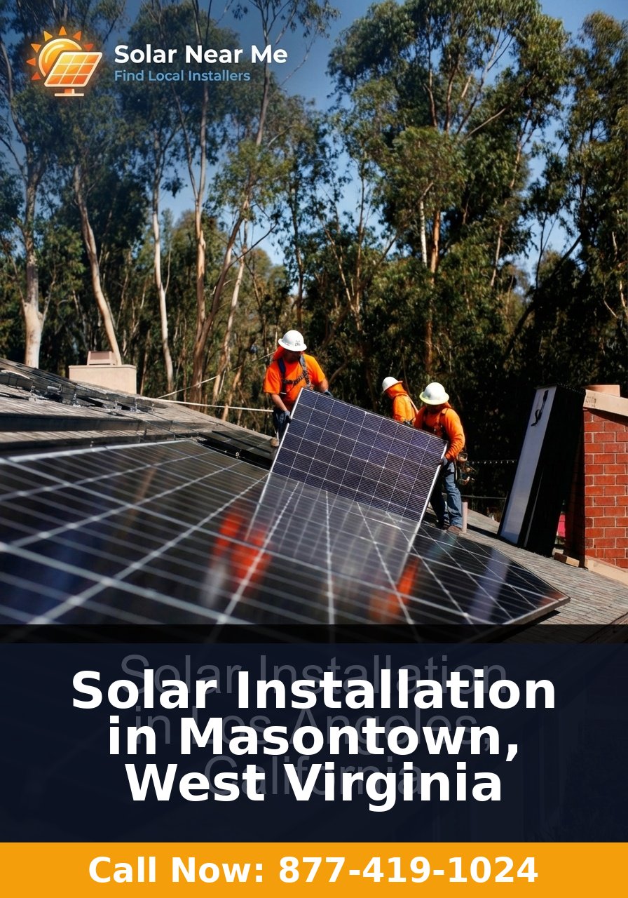 Solar Installation in Masontown, West Virginia - Professional solar panel installation services