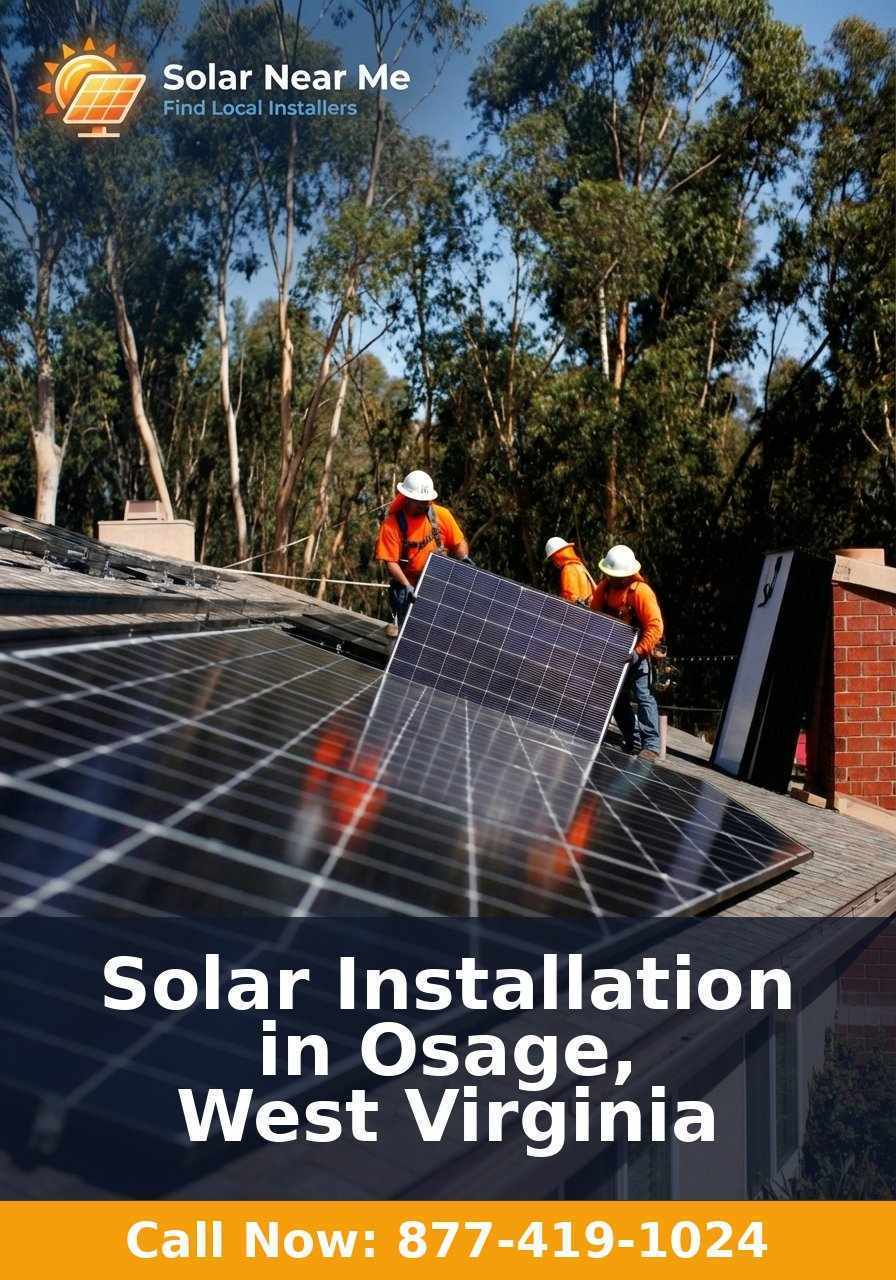 Solar Installation in Osage, West Virginia - Professional solar panel installation services