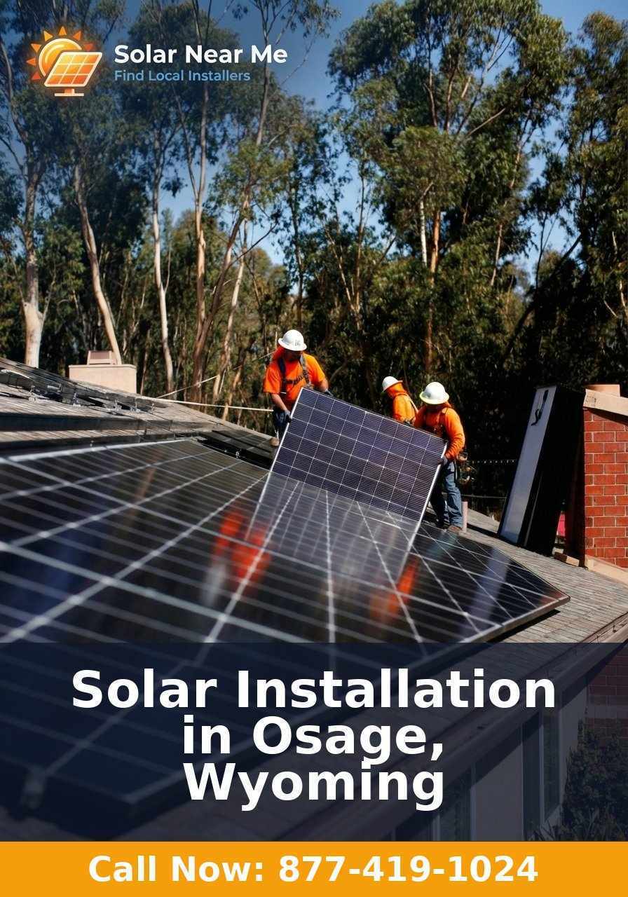 Solar Installation in Osage, Wyoming - Professional solar panel installation services
